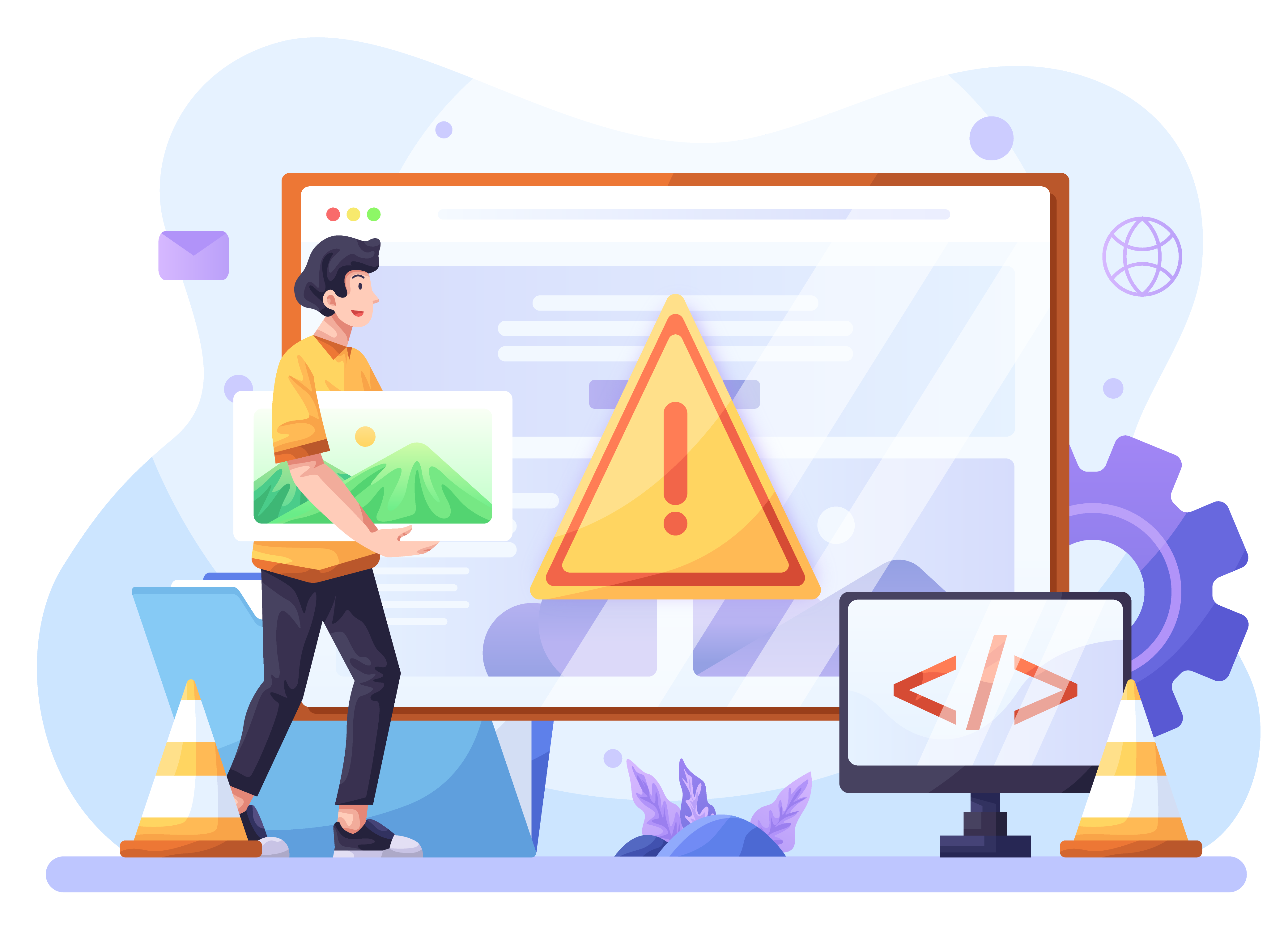 suppression website design